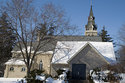 Side Of The Historic Church In Freelton