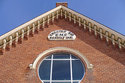 Circular Window In Front Of Church