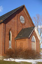Front Of The Brick Church In Ontario