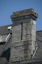 Chimney Stonework Closeup