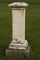 White Stone Monument Burial