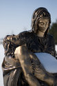 Jesus Statue In The Cemetery