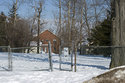 The Smith Family Cemetery In Winter