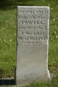 Thin Tombstone In The Felker Cemetery