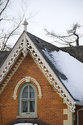 Closeup Of The Front Peaked Roof