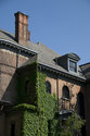 Closeup Of Chimney And Window