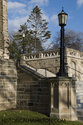 Side Of The Stairway Leading To The Cathedral