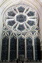 Front Circular Window At Night