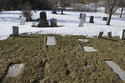 Historic Tombstones Behind The Church