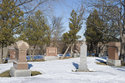 Plots In The Corner Of The Cemetery