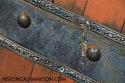 Metal Design And Detailing On Front Church Door