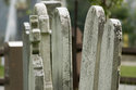 Whole Row Of Tombstones