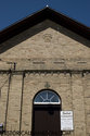 Closeup Of Church Entrance