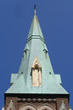 Small White Peak On Church Spire
