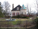 Chateau on Claremont with fountain and garage