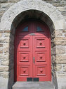 Hamilton Waterworks east door detail