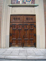 St Nicholas Serbian Orthodox Church door detail