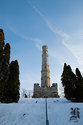 Front Of The Tower Upon The Hill