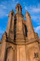 Looking Up At A Towering Tomb