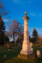 Tombstones In The Cemetery