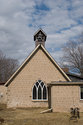 Back Of Church And Church Tower