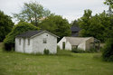 Sheds Behind House
