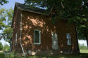 Back Of The Historic Brick House