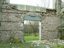 Hermitage front door from the inside