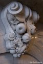 Side View Of Leaf And Flower Stonework