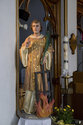 St. Lawrence Roman Catholic Church statue