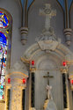 St. Lawrence Roman Catholic Church interior detail