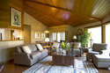The Harry Lennard House living room