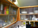 The Roscoe House cabinets