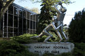 Football Figures And Sign