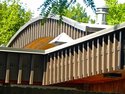 The Fawcett House roof detail