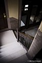 Curve In The Historic Stairs And Side Entrance