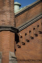 Brickwork At Top Corner Of Church