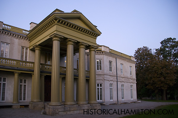 Columns At Entrance To Dundurn Castle