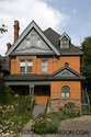 Historic Orange Brick House Front