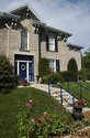 Front Entrance and Steps Leading Up To House
