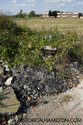 Concrete Foundation And Dumped Asphault