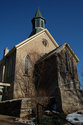Corner View Of Church Front