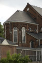 Back Of Church With Tall Windows