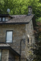 Closeup Of The Beautiful Stone Home