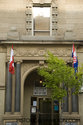 Front Columns By The Federal Building Entrance