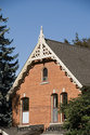 Woodwork And Trim On Roof Peak