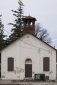 Front View Of School With Bell Tower