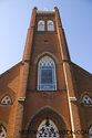 Looking Straight Up From The Church Front