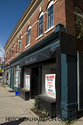 Front Facade Of Historic Building In Dundas