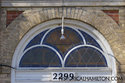 Stained Glass Above Doorway